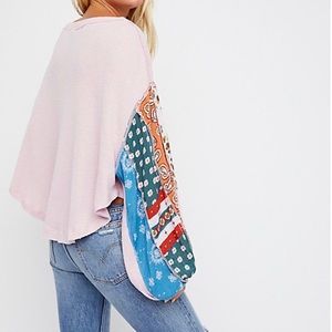 * WE THE FREE Blossom Thermal Boho Top *